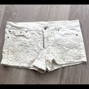Low-rise Floral Shorts